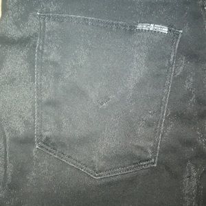 Shiny black skinny Hudson’s